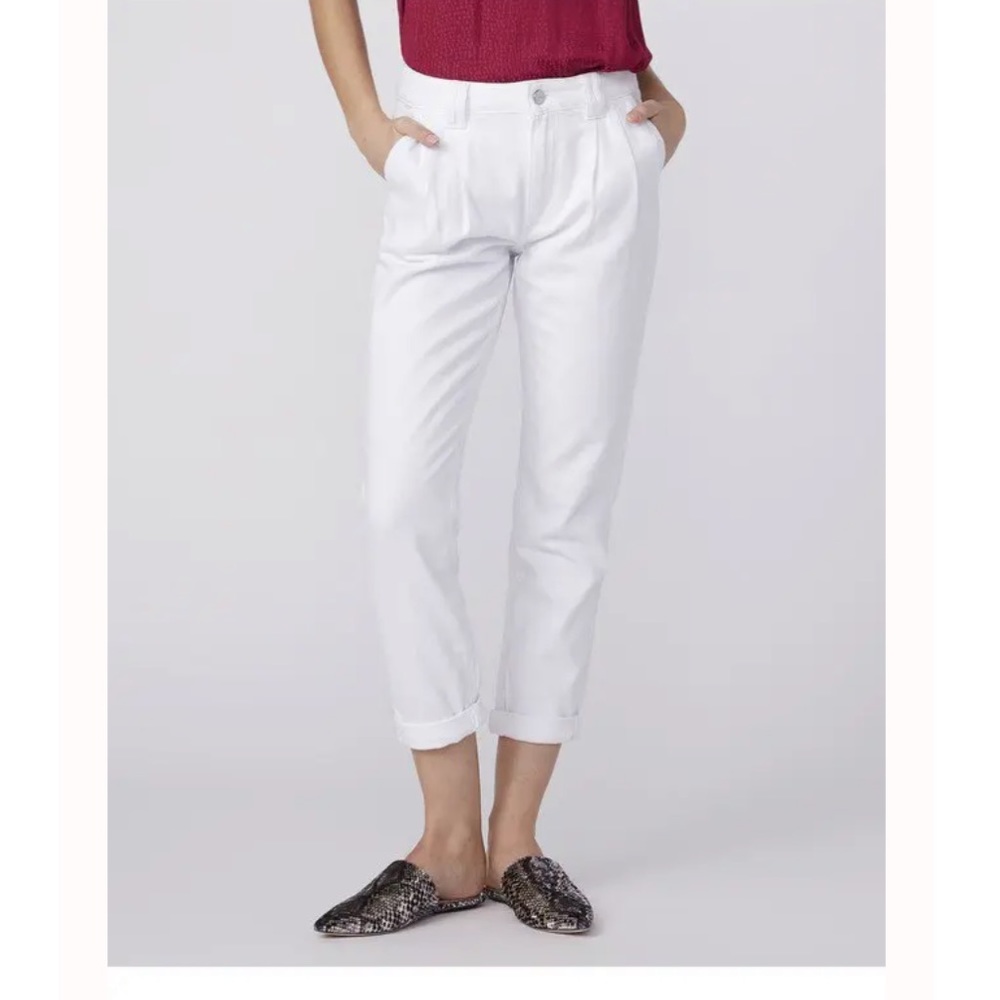 Paige Pleated Trouser Cuff Pants